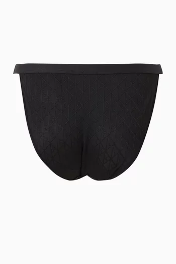 Embroidered Bikini Briefs