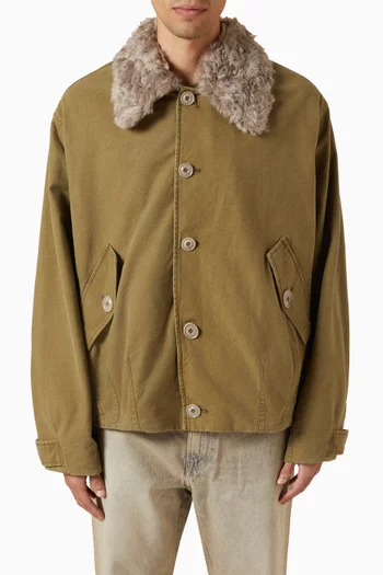 Aerial Jacket in Japanese Cotton Twill