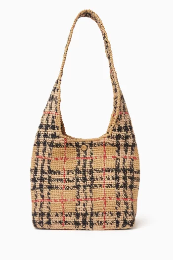 Margate Shoulder Bag in Raffia