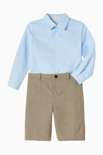 GG shirt in Cotton-poplin