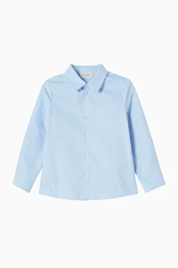 GG shirt in Cotton-poplin