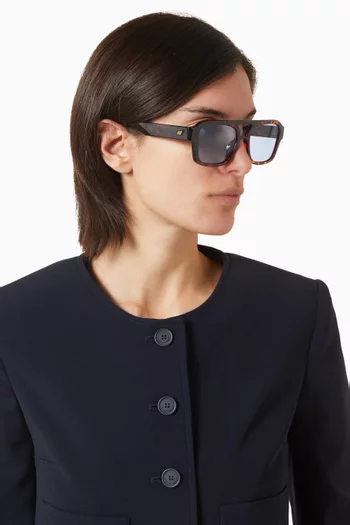 Subzero Bold Square Aviator Sunglasses