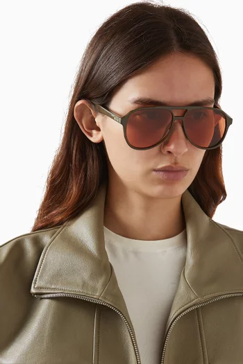 Tragic Magic Aviator Sunglasses