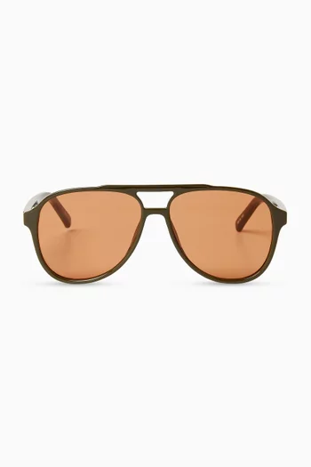 Tragic Magic Aviator Sunglasses