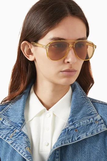 نظارة شمسية تراجيك ماجيك بتصميم أفياتور