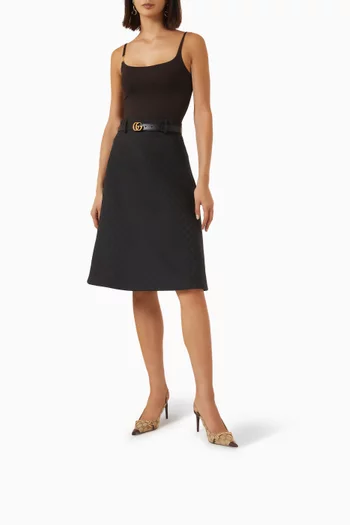 Donna 80 Slingback Pumps in GG Canvas