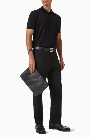 Essence Classic Medium Portfolio Case  in GG Canvas