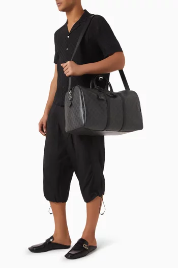Medium Essence Classic Duffle Bag in Coated Canvas