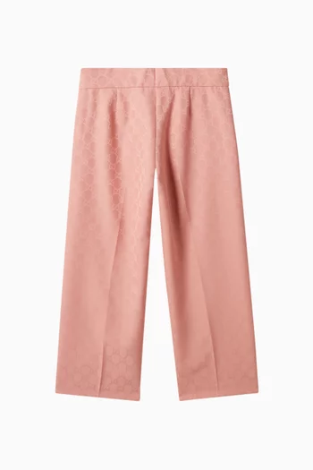 GG Pleated Pants