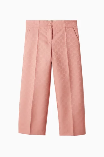 GG Pleated Pants