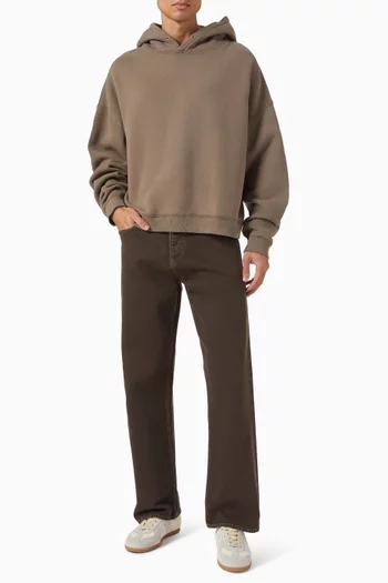 Hood Sweatshirt in Cotton Fleece
