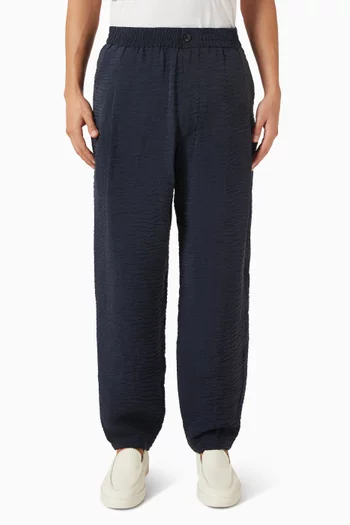 Micro Chevron Pants in Jacquard
