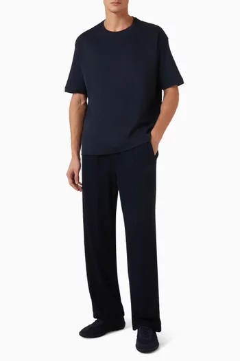 Logo T-shirt in Interlock-cotton