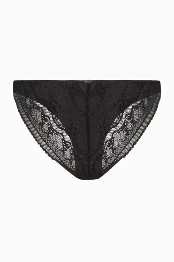 Bikini Briefs in Stretch Lace