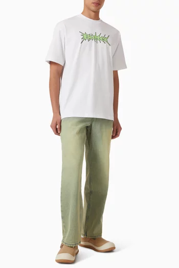 Nail Logo T-shirt in Cotton