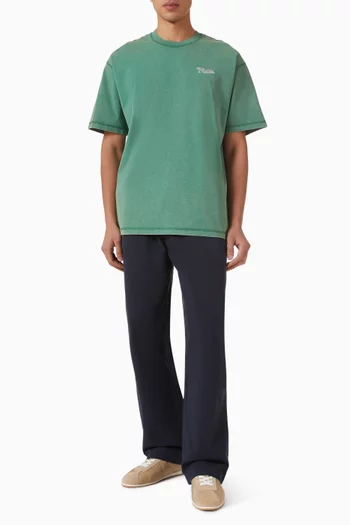 Jive Overlock Stitch T-shirt in Cotton