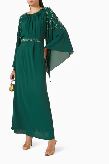 Embellished Maxi Dress