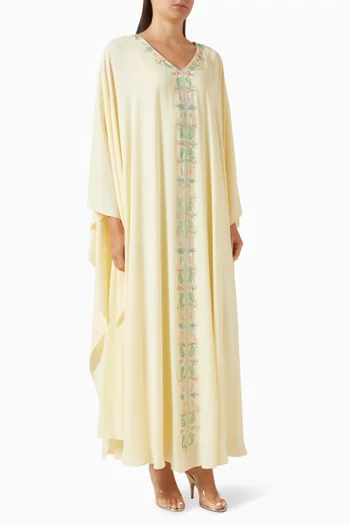 Paisley Embellished Kaftan