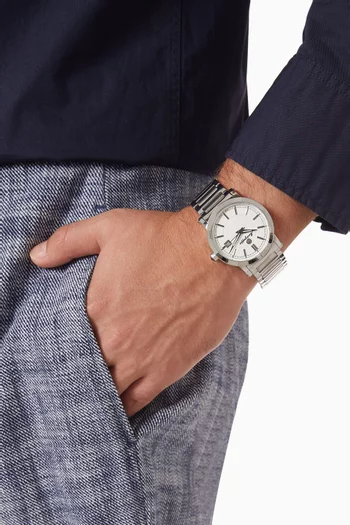 طقم ساعة بارولا وقلم حبر جاف