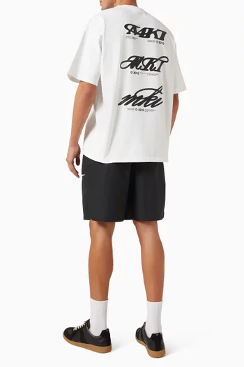 Stack Oversized T-shirt in Cotton-jersey