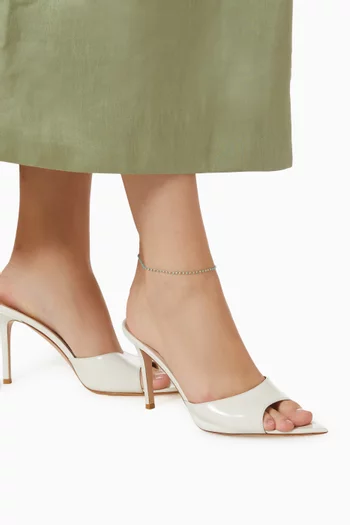 Daup Beaded Anklet in Gold-plated Brass