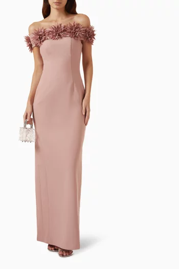 Removable-trim Dress