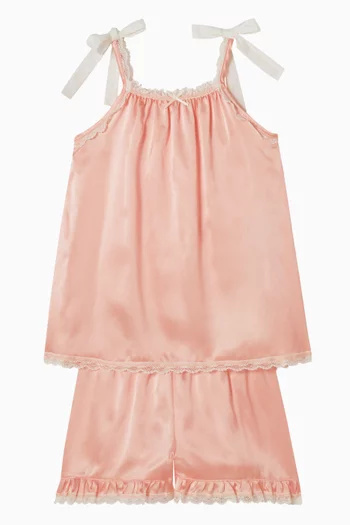 Laila Pyjama Set in Silk