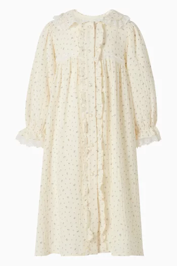 Ariel Dressing Gown in Cotton