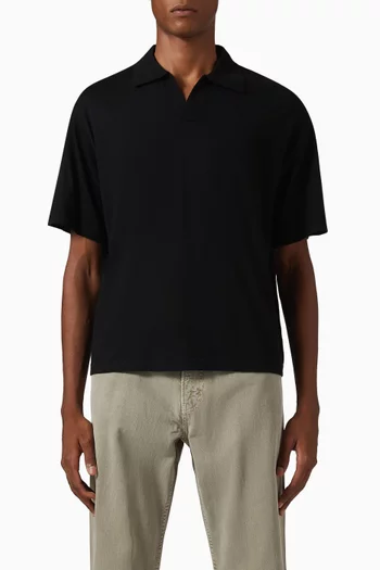 Superfine Polo T-shirt in Knit