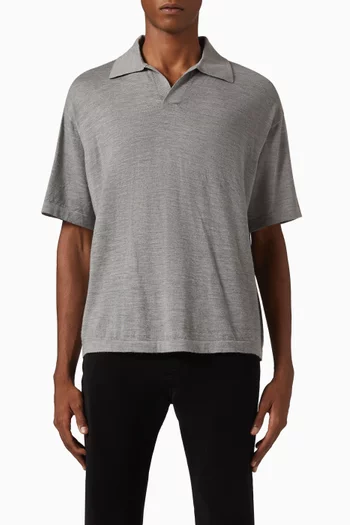 Superfine Polo T-shirt in Knit