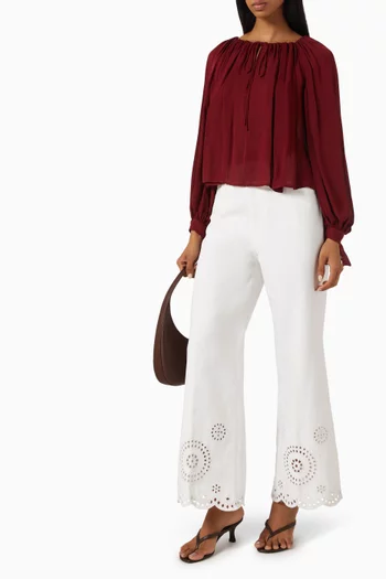 The Serenade Top in Silk