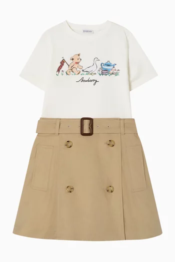 Teddy Party T-Shirt in Cotton