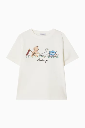 Teddy Party T-Shirt in Cotton