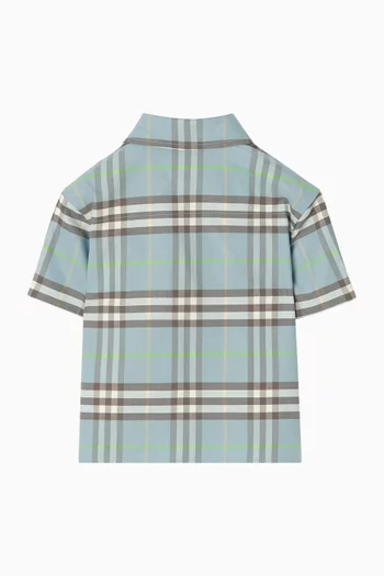 Check Shirt in Cotton