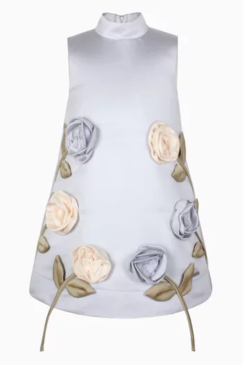 My Rose Dress in Satin