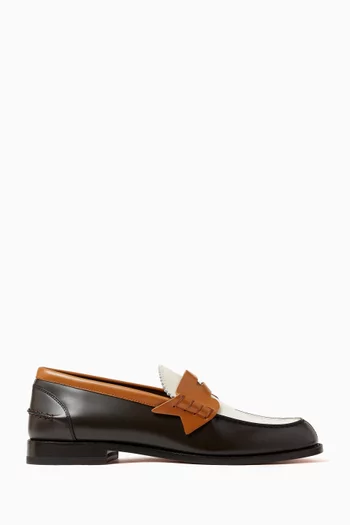 The Plato Loafers in Shiny Calf Leather
