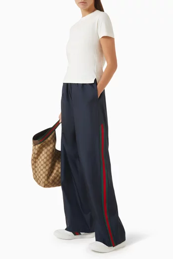 Web Pants in Technical Silk Poplin