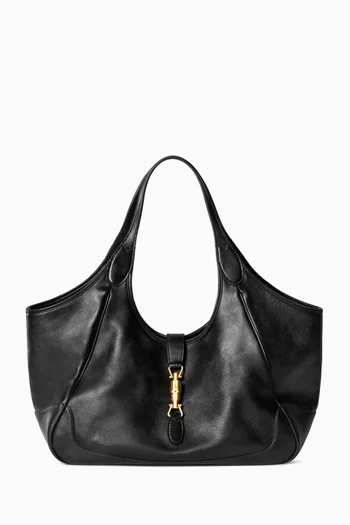 Medium Mercato Tote Bag in Leather