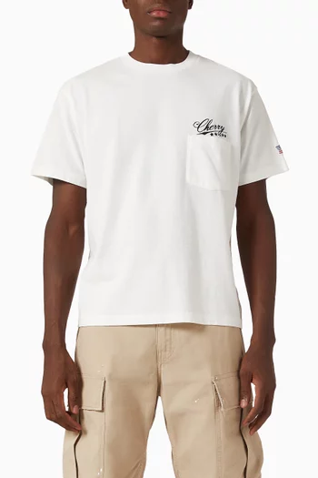 5 Star Boxy Pocket T-shirt in Cotton