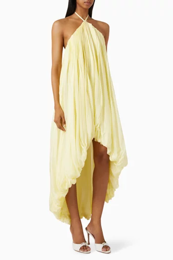 Petunia Open-back Dress in Chiffon