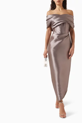 Nera Off-shoulder Dress