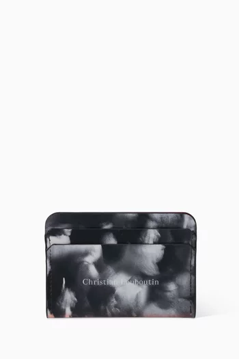 Canopy Card Holder in Leather