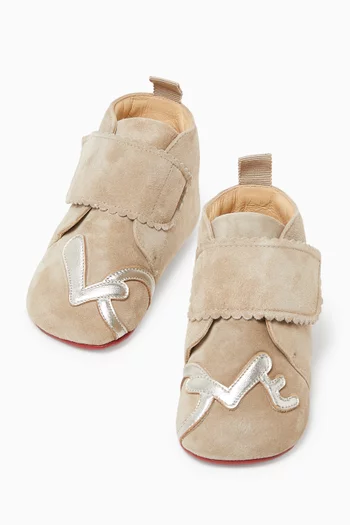 Easy Baby Love Booties in Suede