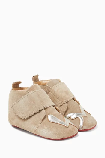 Easy Baby Love Booties in Suede