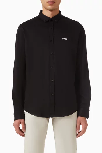 Wrinkle-resistant Shirt in Cotton