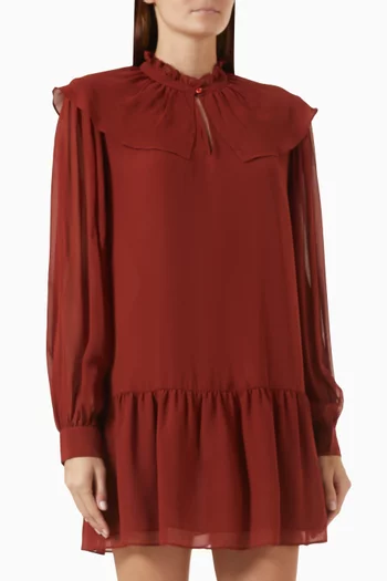 The Soirée Mini Dress in Silk