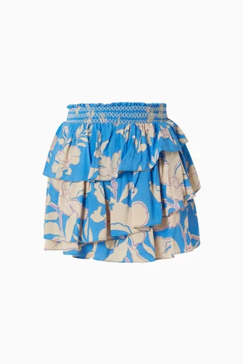 Lilas Mini Skirt in Cotton