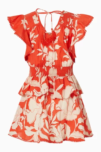 Noemi Mini Dress in Cotton