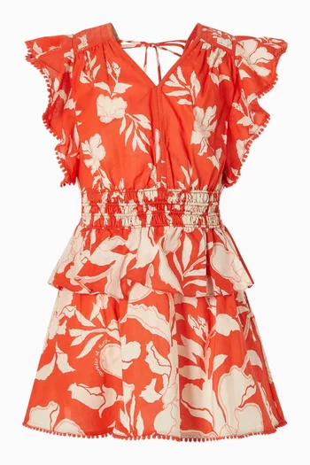 Noemi Mini Dress in Cotton