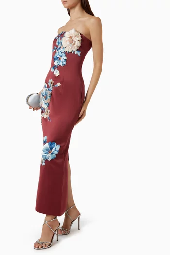 Rayna Embroidered Maxi Dress